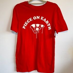 NWT Mens Sleepwear North Pole Graphic T-Shirt ‘Piece on Earth’ Size Small